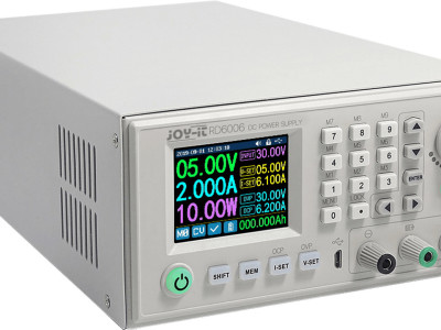 Joy-IT JT-RD6006 Lab Benchtop Power Supply: 60 V x 6 A = 360 W! 