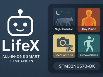 LifeX – The All-in-One Smart Companion on STM32N6570-DK