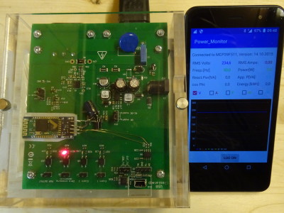Build a Power Monitor with Bluetooth and Android App 