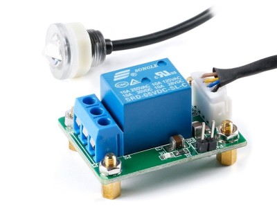 Build a Liquid Level Switch with IR Sensor