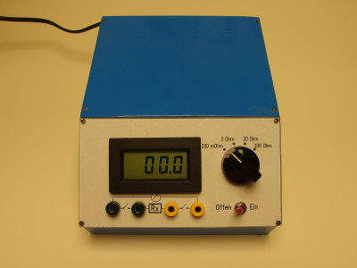 Precision Milliohm Meter for Low-Resistance Measurements