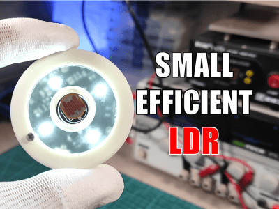DIY LDR Auto Light Controller with Battery Charger