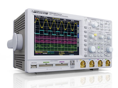 Neue MSOs von HAMEG mit bis zu 500 MHz Bandbreite