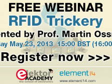 Jetzt anmelden: GRATIS-Webinar ''RFID Trickery'' am 23.05.2013