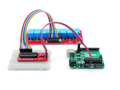 Breakout-Board: Erhöhen sie die Anzahl der I/O-Pins Ihres Entwicklungs-Boards