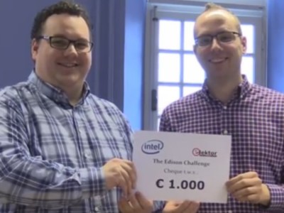 Hauptgewinn Edison Challenge NL überreicht