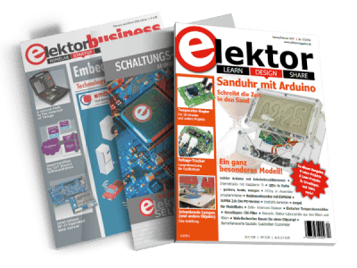 Newsletter abonnieren und Elektor wöchentlich lesen!