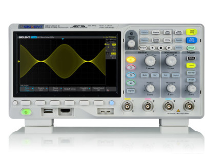 Das neue 4-Kanal Super-Phosphor-Oszilloskop SDS1004X-E von SIGLENT.