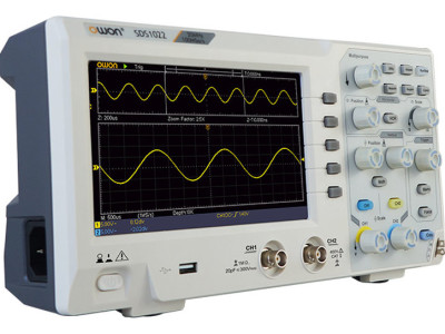 Review: Das Einsteiger-Oszilloskop SDS1102 von Owon