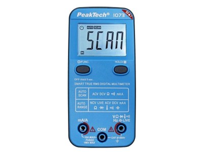 PeakTech P1073 AC/DC Smart-Multimeter (Testbericht)