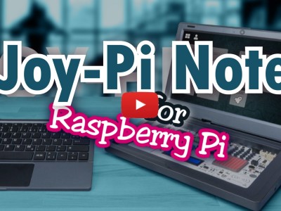 Der Joy-Pi Note: Verwandeln Sie einen Raspberry Pi in einen Notebook-Computer