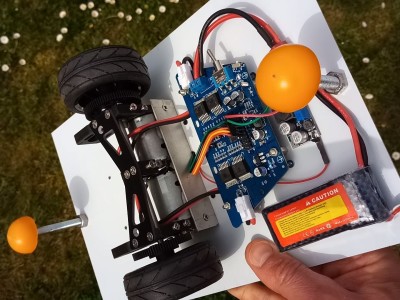 Autonomes Fahrzeug mit 2D-Lidar