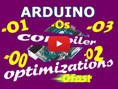Arduino-Compiler-Optimierungen für schnelleren und kürzeren Code