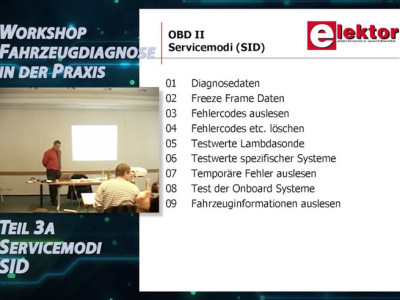 Gratis für Elektor-Leser: Videokurs „Fahrzeugdiagnose“ (Teil 3)