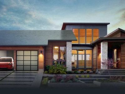 Solar-Dachziegel und mehr von Tesla/SolarCity
