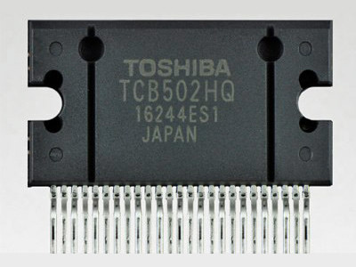 Quad-Audio-Verstärker fürs Auto von Toshiba