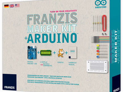 Neues Arduino Maker Kit von Franzis jetzt FREI HAUS bestellen!