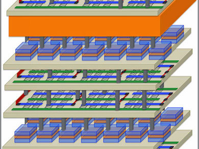 Wolkenkratzer-Architektur macht Chips tausendmal besser