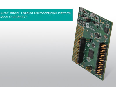 Enable Rapid Prototyping for Commercial IoT Deployments with ARM mbed and Maxim Microcontrollers