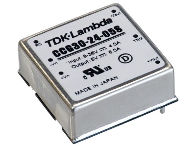 Distrelec nimmt CCG-Serie von TDK-Lambda (15 und 30 W DC-DC) in das Webshop-Angebot auf