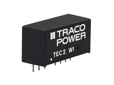 Distrelec erweitert den Webshop mit der neuen Generation der 2- und 3-Watt-SIP-8-DC/DC-Konverter der TEC 2/3(WI)-Serien von Traco Power