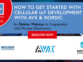 Kostenloses Webinar „How To Get Started With Cellular IoT Development with AVX and Nordic Semiconductor“