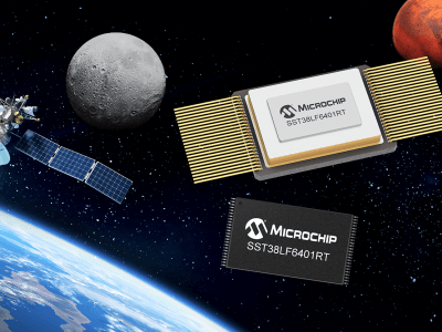 Strahlungstolerante 64-MBit-Parallel-SuperFlash®-Speicher von Microchip