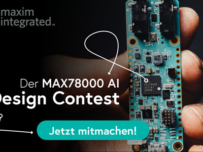 Nehmen Sie am MAX78000 AI Design-Wettbewerb teil