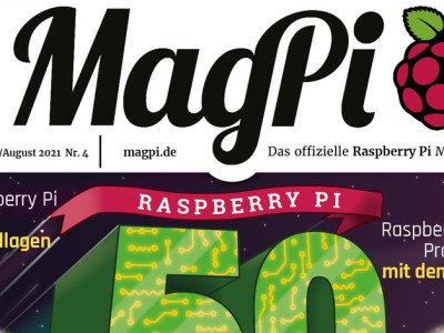 Die neue MagPi Juli/August ist erhältlich!