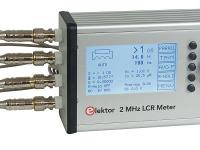 Das 2-MHz-LCR-Meter ist bei Elektor eingetroffen!