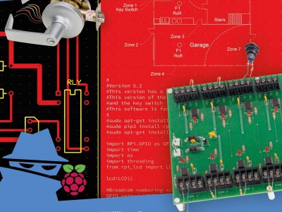 Neues Buch: Hightech-Alarmanlage mit Raspberry Pi