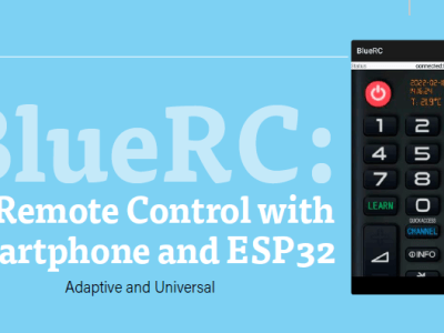 BlueRC: Eine IR-Fernbedienung mit Smartphone und ESP32