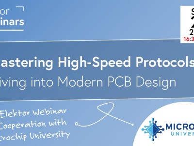 Hochgeschwindigkeits-PCB-Design mit Carl Johnson von Microchip meistern (Webinar)