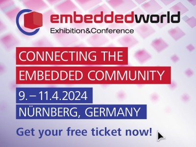 Gratis-Ticket für die embedded world 2024 sichern – der Ticketshop ist eröffnet