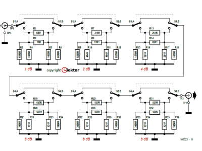 Schaltkreis: RF-Stufen-Dämpfer