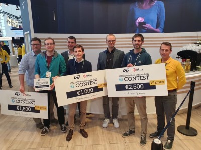 STM32 Wireless Innovation Design Contest – Die Gewinner stehen fest