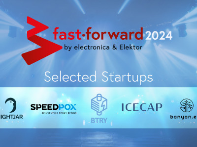 Electronica Fast Forward 2024: Ausgewählte Startups am Stand B4.440