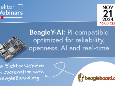 Webinar - BeagleY-AI: Pi-kompatibel und optimiert für Zuverlässigkeit, Offenheit, KI und Echtzeit