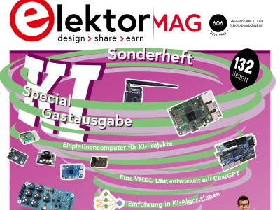 Elektor-Ausgabe mit KI als Gastredakteur 2024: Jetzt verfügbar