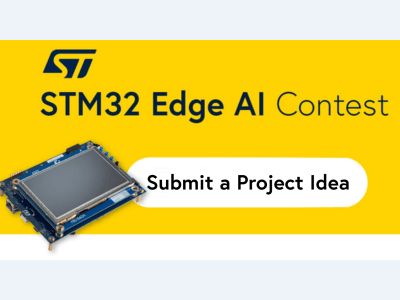 STM32 Edge AI-Wettbewerb: Reichen Sie bis zum 30. April eine Projektidee ein