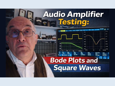 Audio-Verstärker-Test mit dem Oszilloskop: Roberto Armani über Rechtecksignale und Bode-Diagramme