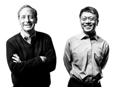 Brad Smith und Harry Shum von Microsoft haben das Vorwort von „The Future Computed“ geschrieben. Bild: Microsoft