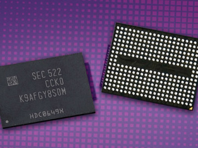Samsung startet die Massenproduktion von Flash-Chips mit 48 Ebenen