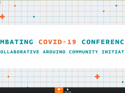 Konferenz: COVID-19-Bekämpfung - eine Initiative der Arduino-Community
