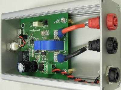 Top/Back view Prototype 150170-1 v1.0 Top/Back Prototype Potentialfreie Strommessung für Oszilloskope topoverlay (150170-1 v1.0)