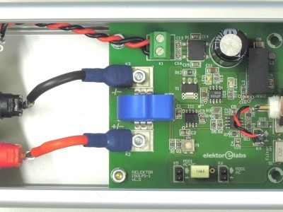 Top view Prototype 150170-1 v1.0 Top Prototype Potentialfreie Strommessung für Oszilloskope (150170-1 v1.0)