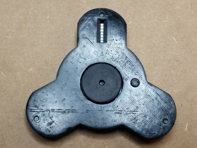Mounted front Front of completely mounted spinner