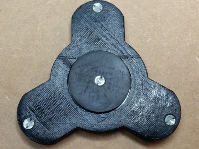 Mounted back Back of completely mounted spinner
