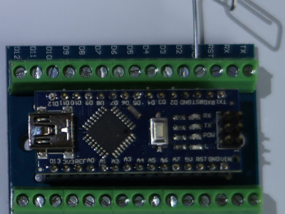 Arduino sur son support pour les tests Arduino sur son support pour les tests