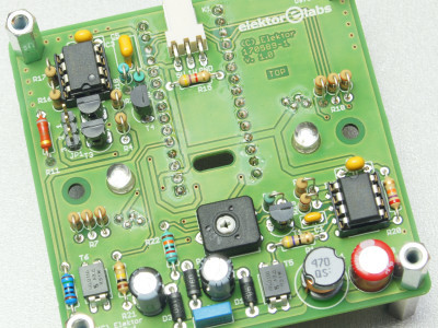 PCB component side PCB, component side